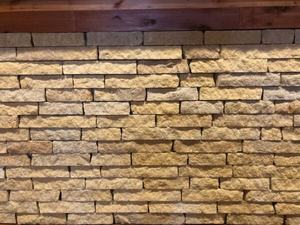 Custom Cambrian Creek Real Stone Veneer With All 2.25 In Pieces