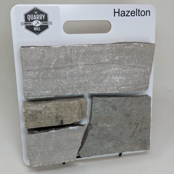 Hazelton Real Thin Stone Veneer Sample Board