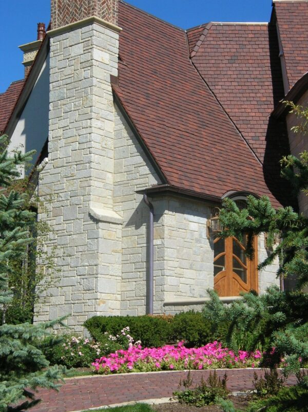 Oak Brook Natural Thin Stone Veneer Exterior