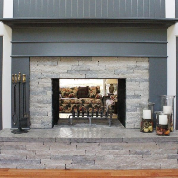 Silver Cloud Natural Thin Stone Veneer Quarry Mill 3461