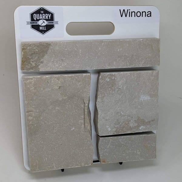 Winona Natural Stone Veneer Sample Board