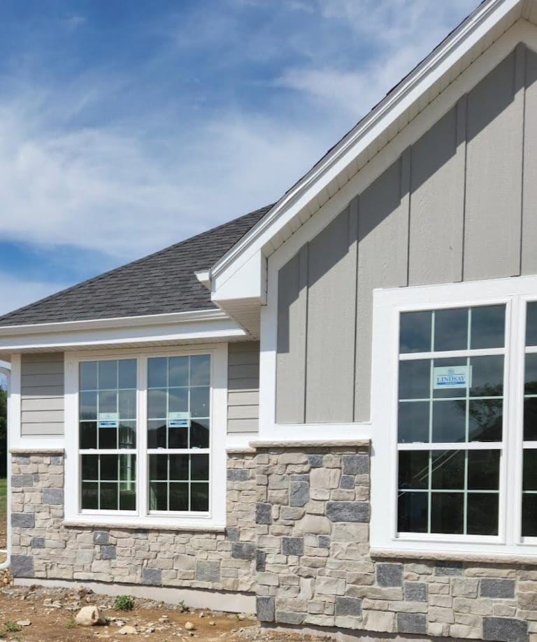 Thunder Bay Natural Thin Stone Veneer Exterior Wainscoting Natural Thin Stone Veneer Quarry Mill 4819