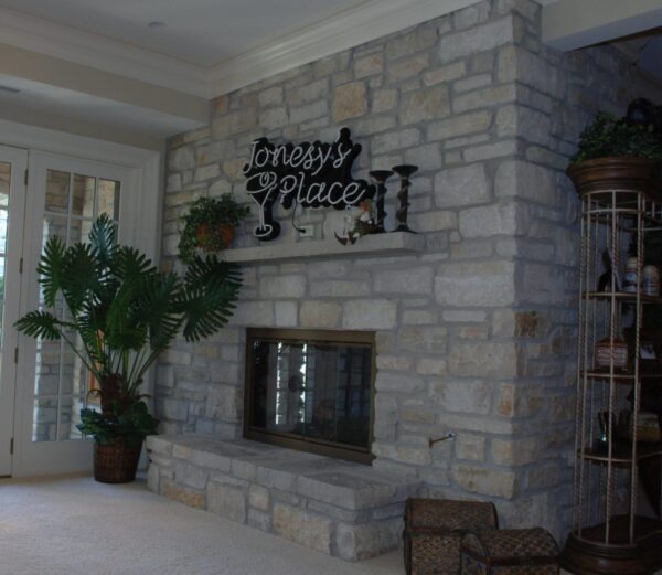 Valencia Real Thin Stone Veneer Custom Tumbled Interior