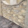 Atherton Natural Thin Stone Veneer Privacy Wall
