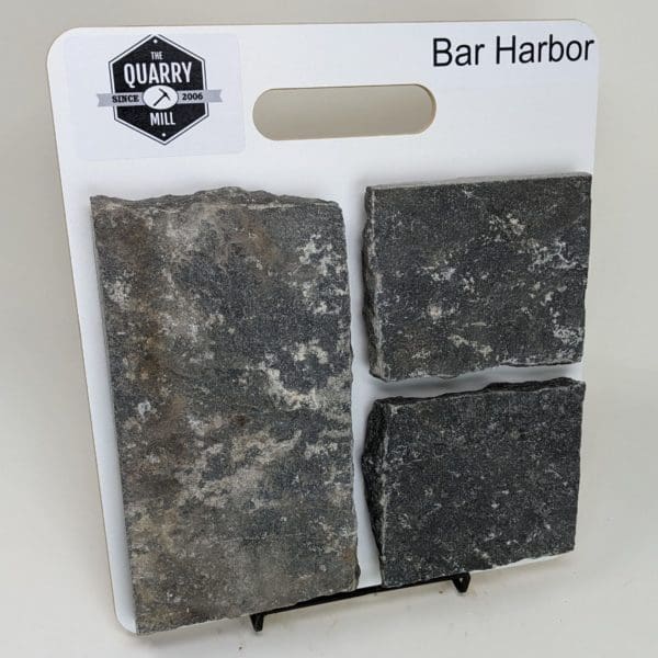 Bar Harbor Real Thin Stone Veneer Sample Board