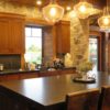 Custom Concord Natural Stone Veneer Blend Kitchen