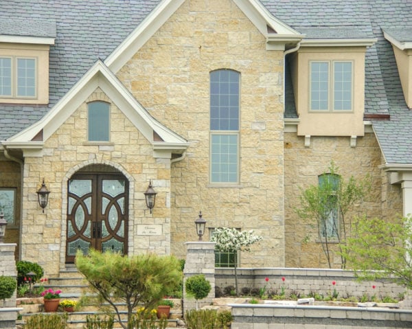 Ellison Bay Natural Thin Stone Veneer Exterior