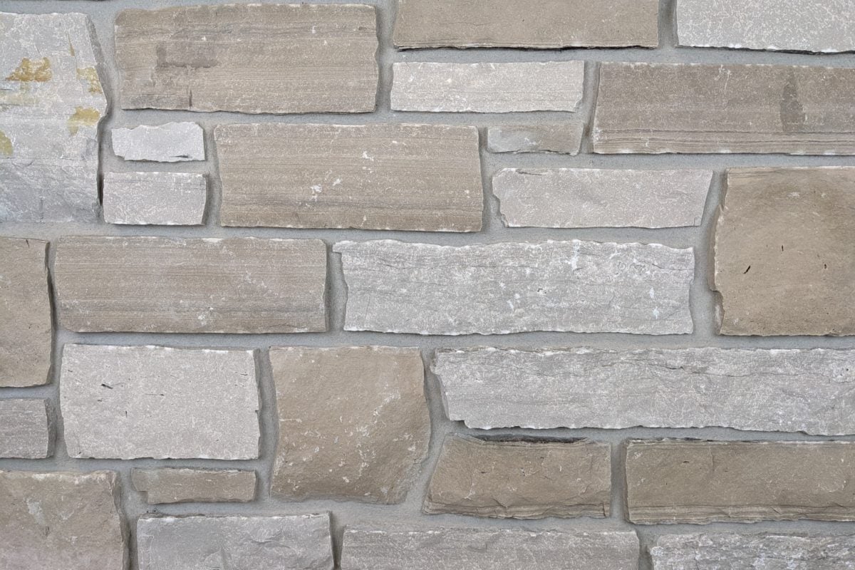 Harlech Splitface Ashlar Style Dolomitic Limestone Real Thin Veneer 