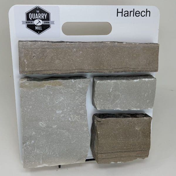 Harlech Splitface Ashlar Real Stone Veneer Sample Board