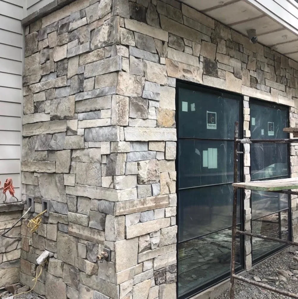 Big Horn Custom Natural Stone Veneer Drystack Exterior Siding