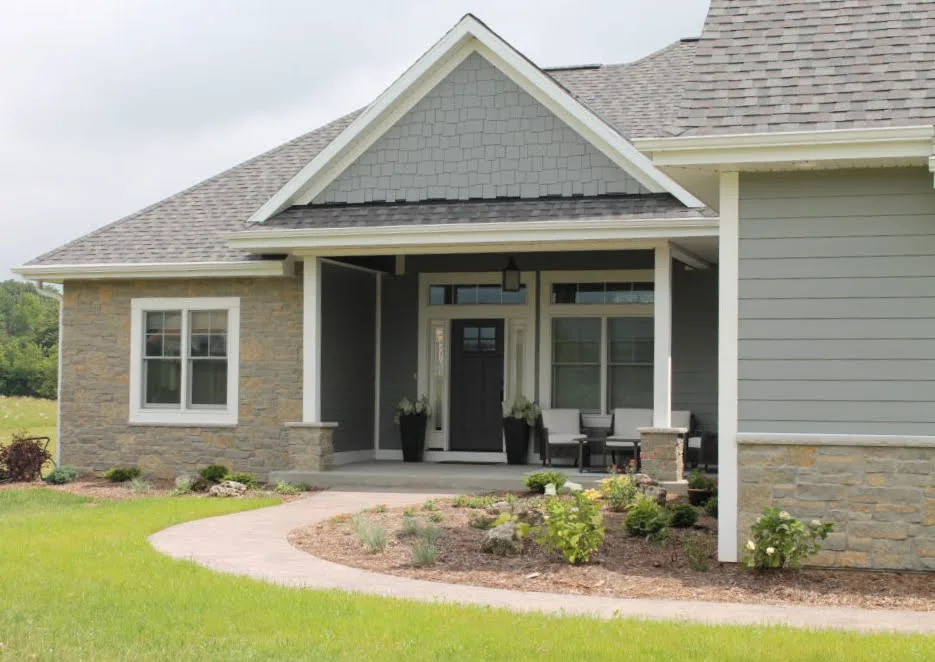 Vineyard and Baltic Hills Natural Stone Veneer Exterior