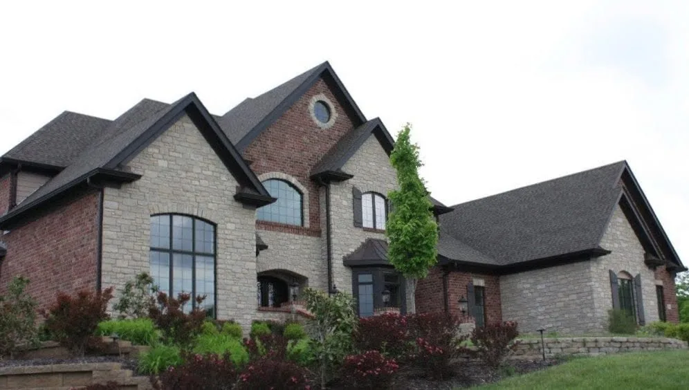 Chalet Natural Stone Veneer Residence