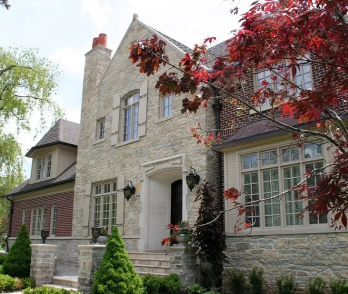 Chateau Thin Stone Veneer Exterior
