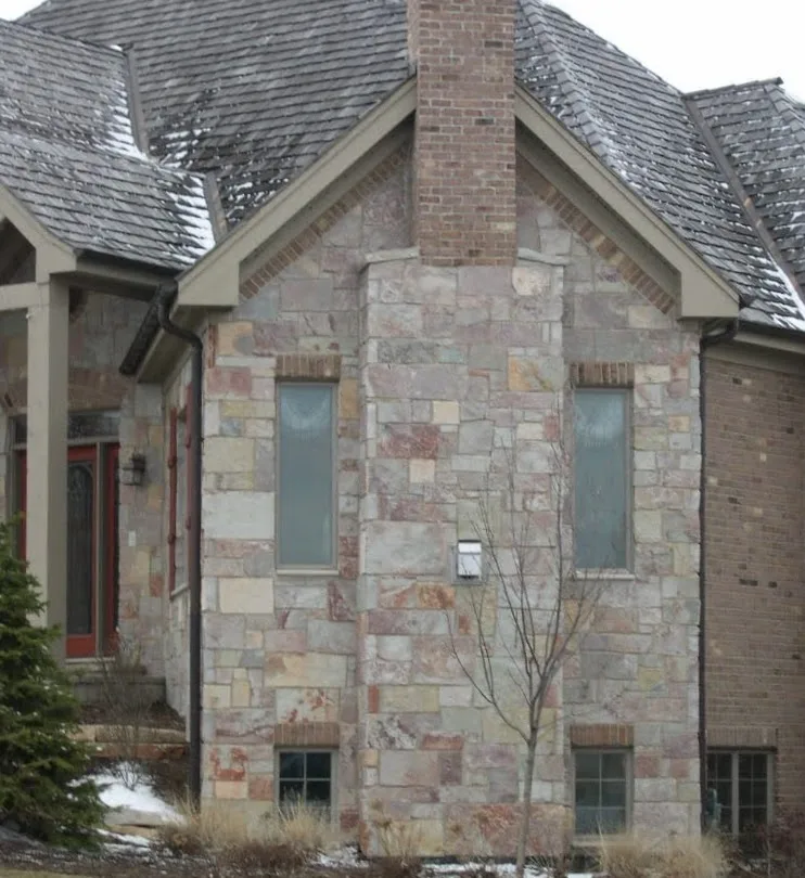 Chilton Colorful Natural Thin Stone Veneer Exterior
