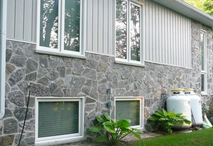 Concord Natural Thin Stone Veneer Water Table
