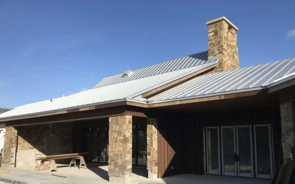Cortez Natural Stone Veneer Pillars