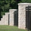 Edison Natural Thin Stone Veneer Fence