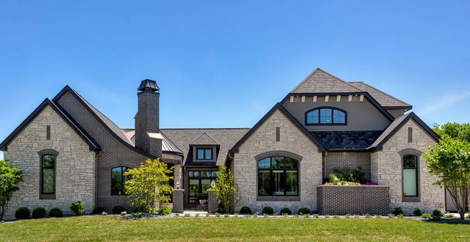Empire Ashlar Style Real Stone Veneer Exterior