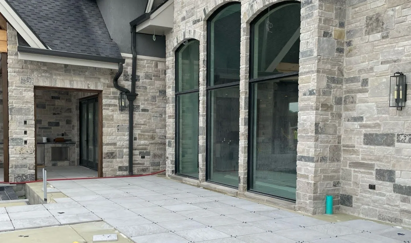 Graphite Ashlar Real Stone Veneer Outdoor Living