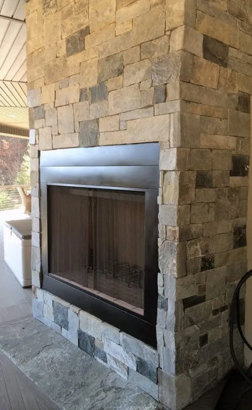 Hampton and Midford Real Thin Stone Veneer Outdoor Living