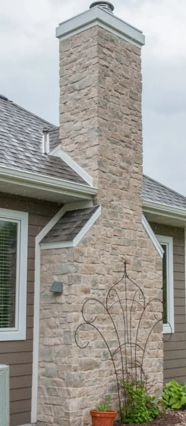 Harbor Springs Real Stone Veneer Exterior Application
