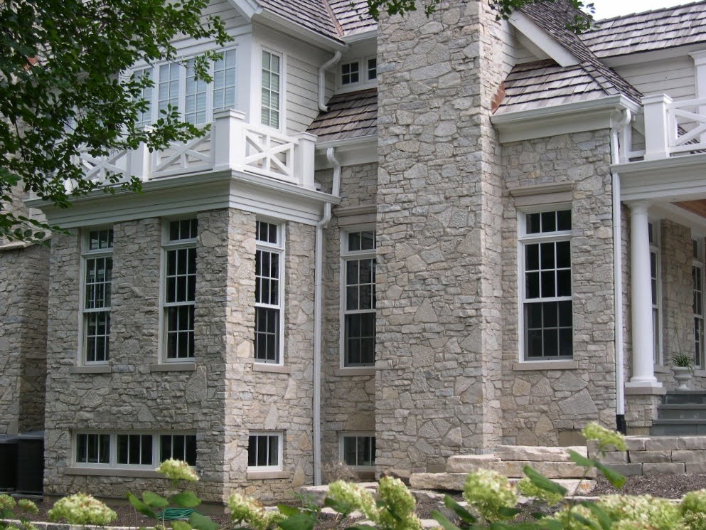 Hazelton Real Thin Stone Veneer Exterior