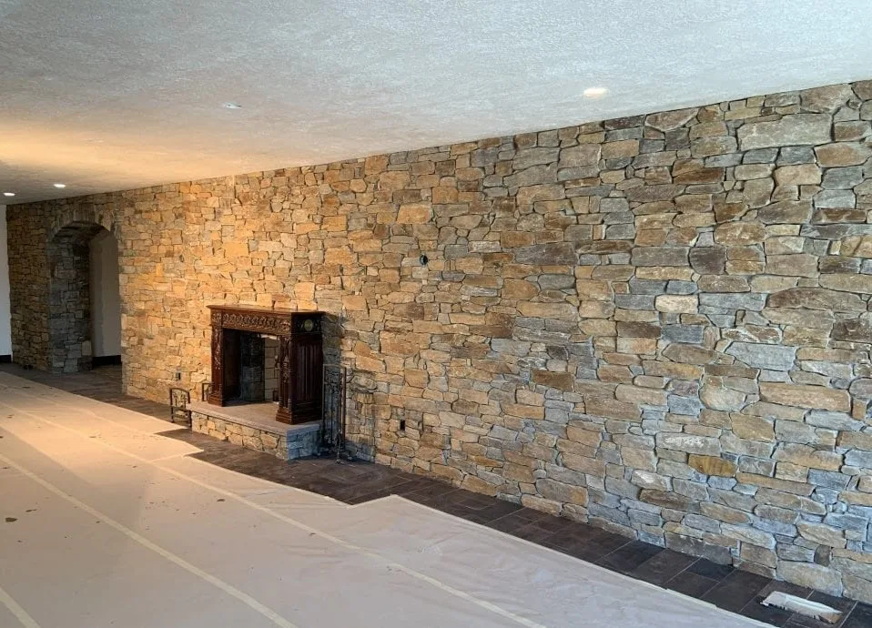 Helmsdale Natural Stone Veneer Interior Wall
