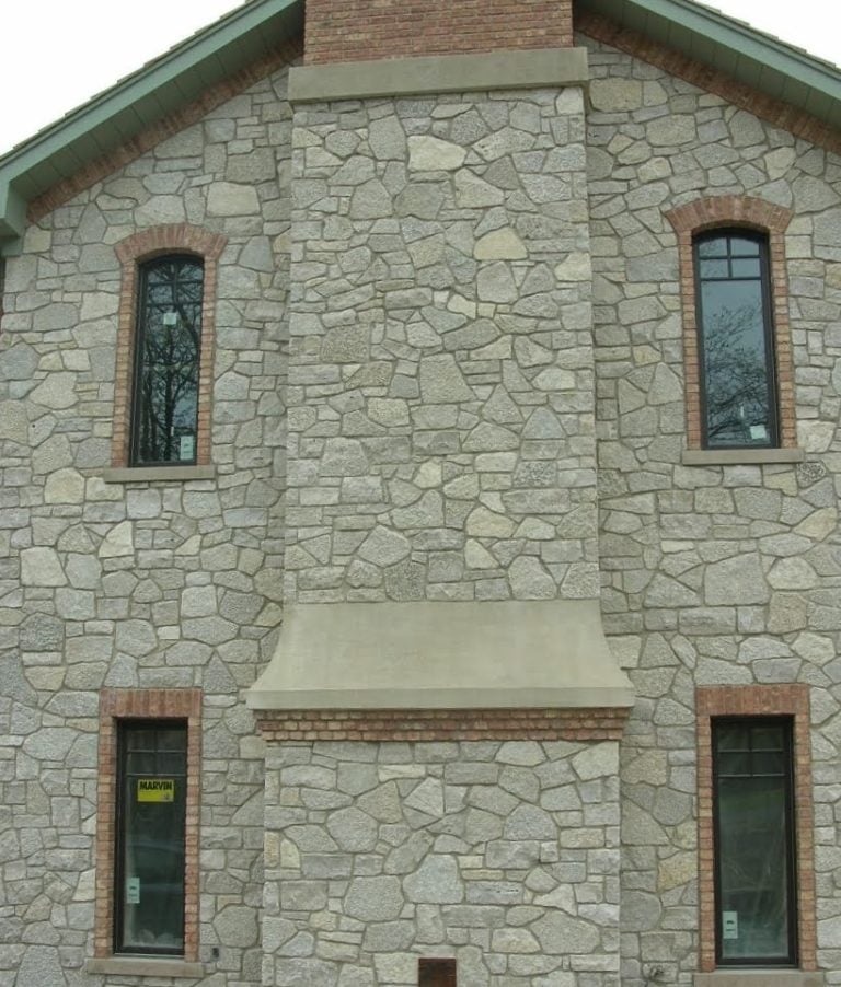 Huron Tumbled Natural Stone Veneer Exterior Natural Thin Stone Veneer Quarry Mill 6631