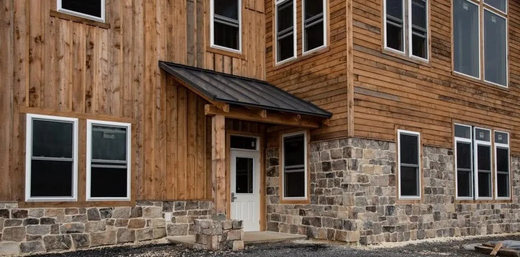 London Natural Stone Veneer Commercial Masonry