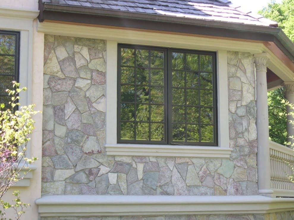 Maricopa Mosaic Natural Thin Stone Veneer Exterior