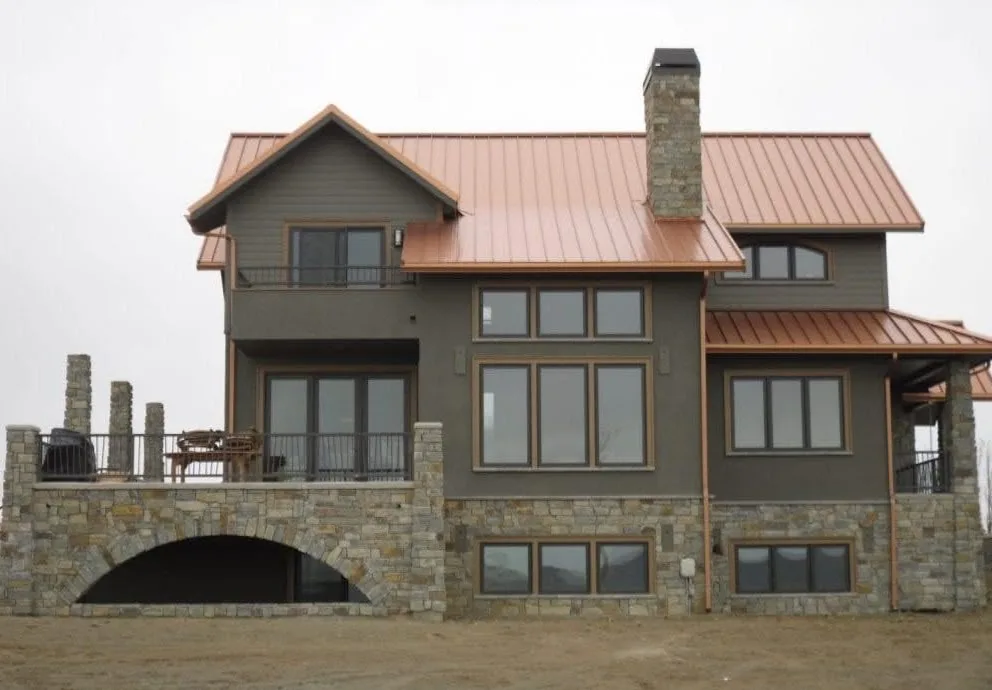 McGregor Real Thin Stone Veneer Exterior Wainscoting