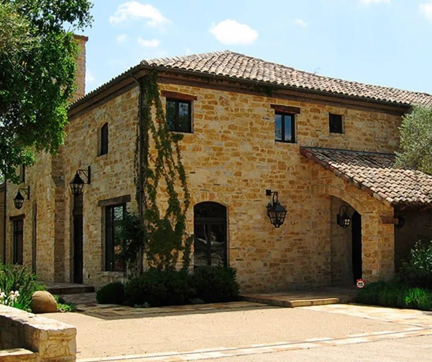 Monaco Real Thin Stone Veneer Home Exterior