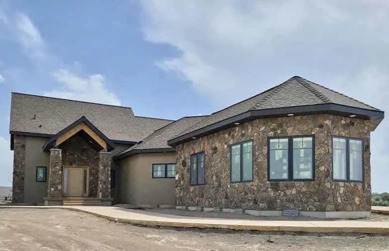 Moss Rock Mosaic Real Stone Veneer Exterior