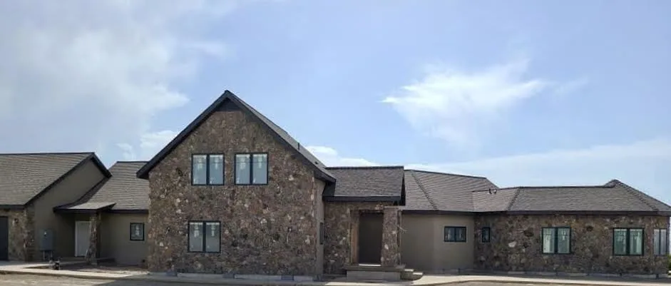 Moss Rock Natural Stone Veneer Home Exterior