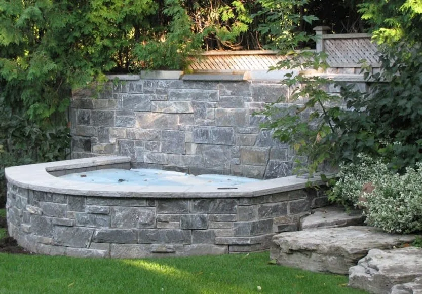 Pembroke Natural Thin Stone Veneer Outdoor Living