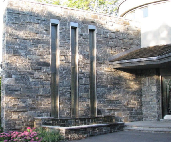 Pembroke Dimensional Granite Real Thin Stone Veneer Exterior | Quarry Mill