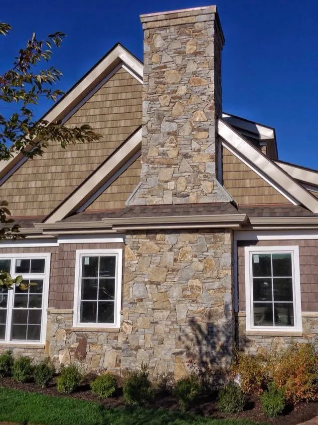 Portland Custom Ledgestone and Mosaic Blend Exterior