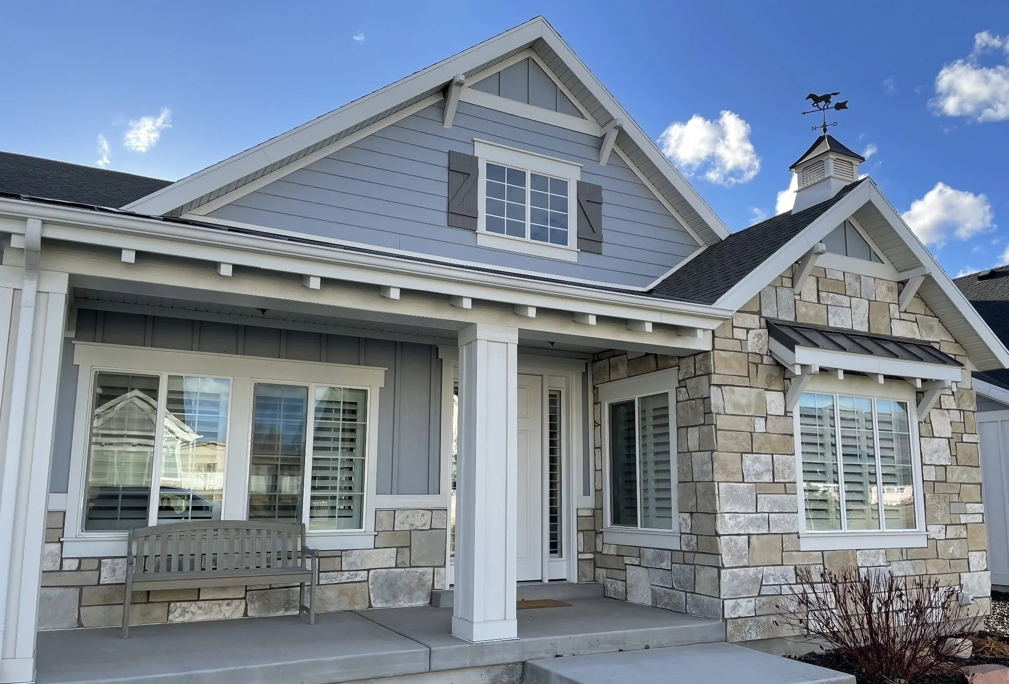 Racine Natural Thin Stone Veneer Exterior