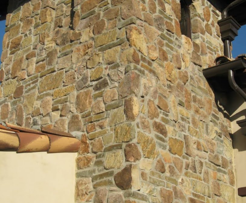 Sedona Real Thin Stone Veneer Exterior Masonry