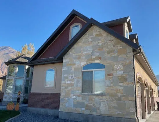 Sherman Natural Thin Stone Veneer Exterior
