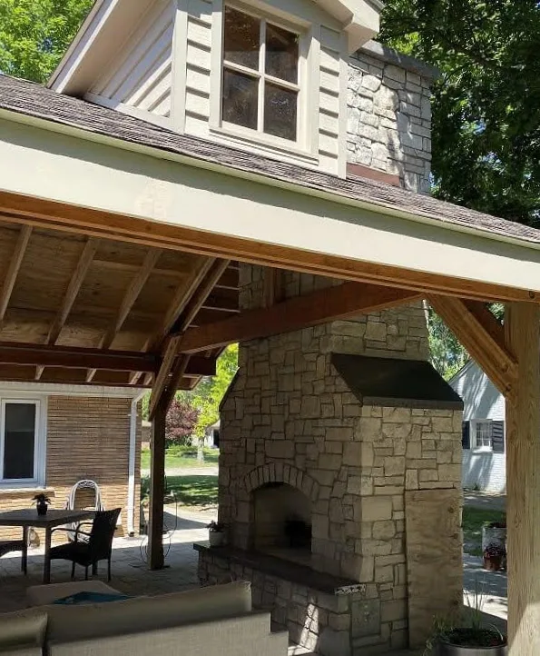 Stonegate Real Thin Stone Veneer Outdoor Living