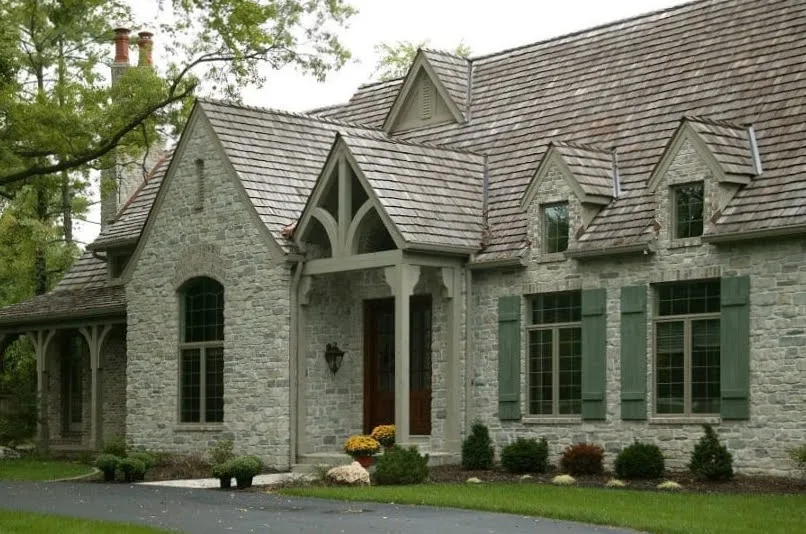 Stratford Natural Stone Veneer Cottage Exterior