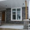 Toronto Real Stone Veneer Front Entrance