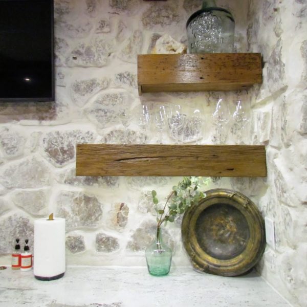 Pioneer Real Thin Stone Veneer Close Up Kitchen