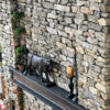 Feldberg Natural Thin Stone Veneer Drystacked Fireplace