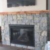 Baltic Hills Natural Stone Veneer Custom Dimensional Cut Fireplace Installation