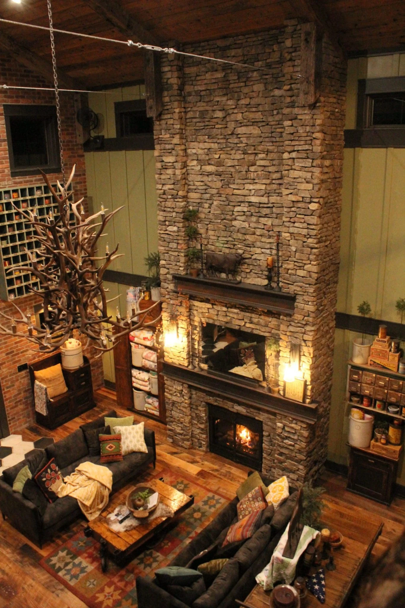 Feldberg Real Thin Stone Veneer Fireplace