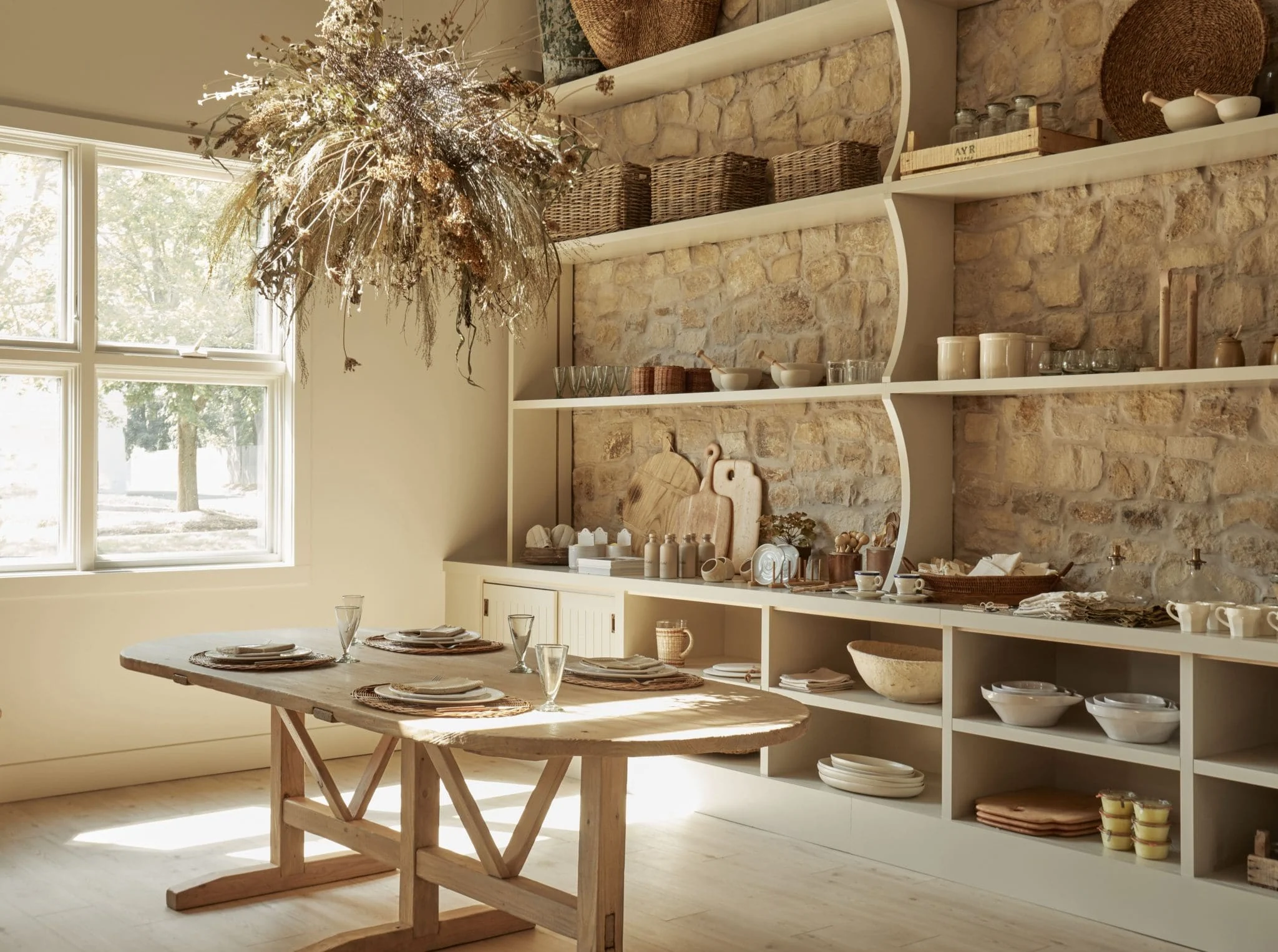 Mojave Real Thin Veneer Commercial Kitchen Display