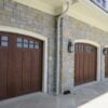 Chateau and Nottingham Real Thin Stone Veneer Garage