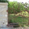 Chateau and Nottingham Real Thin Veneer Entrance Gate Pillar